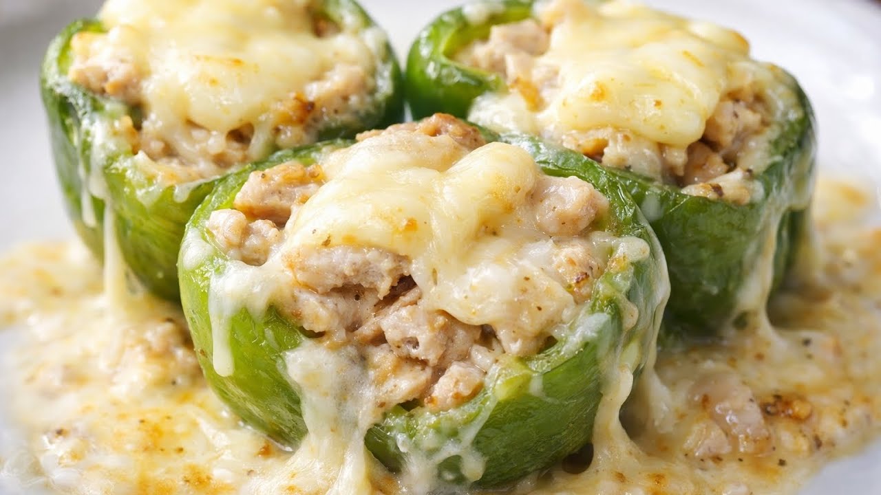 Cheesy and saucy chicken capsicum 🤤 ramzan special recipe 