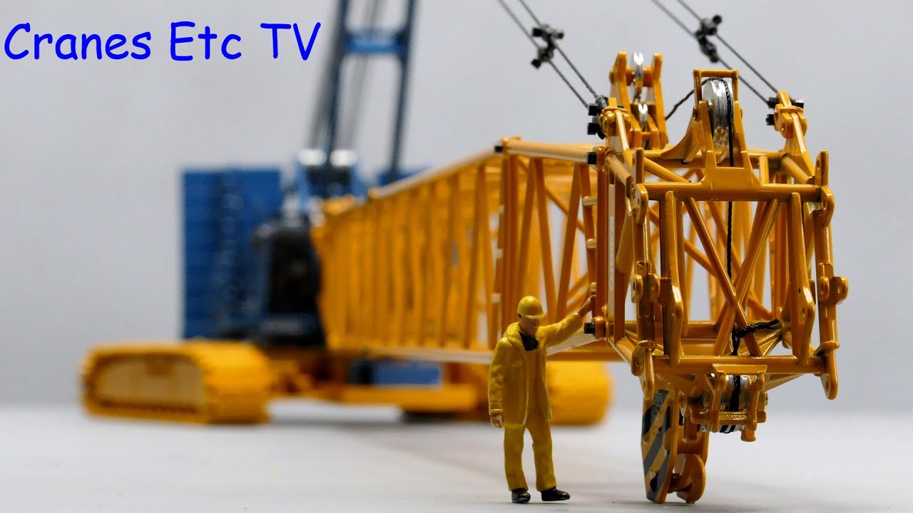 Гусеничный кран Tonkin Kobelco CKE2500G «Sarens» от Cranes Etc TV