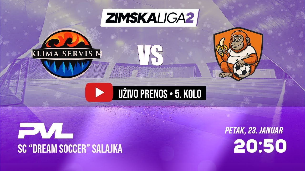 KLIMA SERVIS M - EKIPA | ZIMSKA LIGA 2 | S1:K5