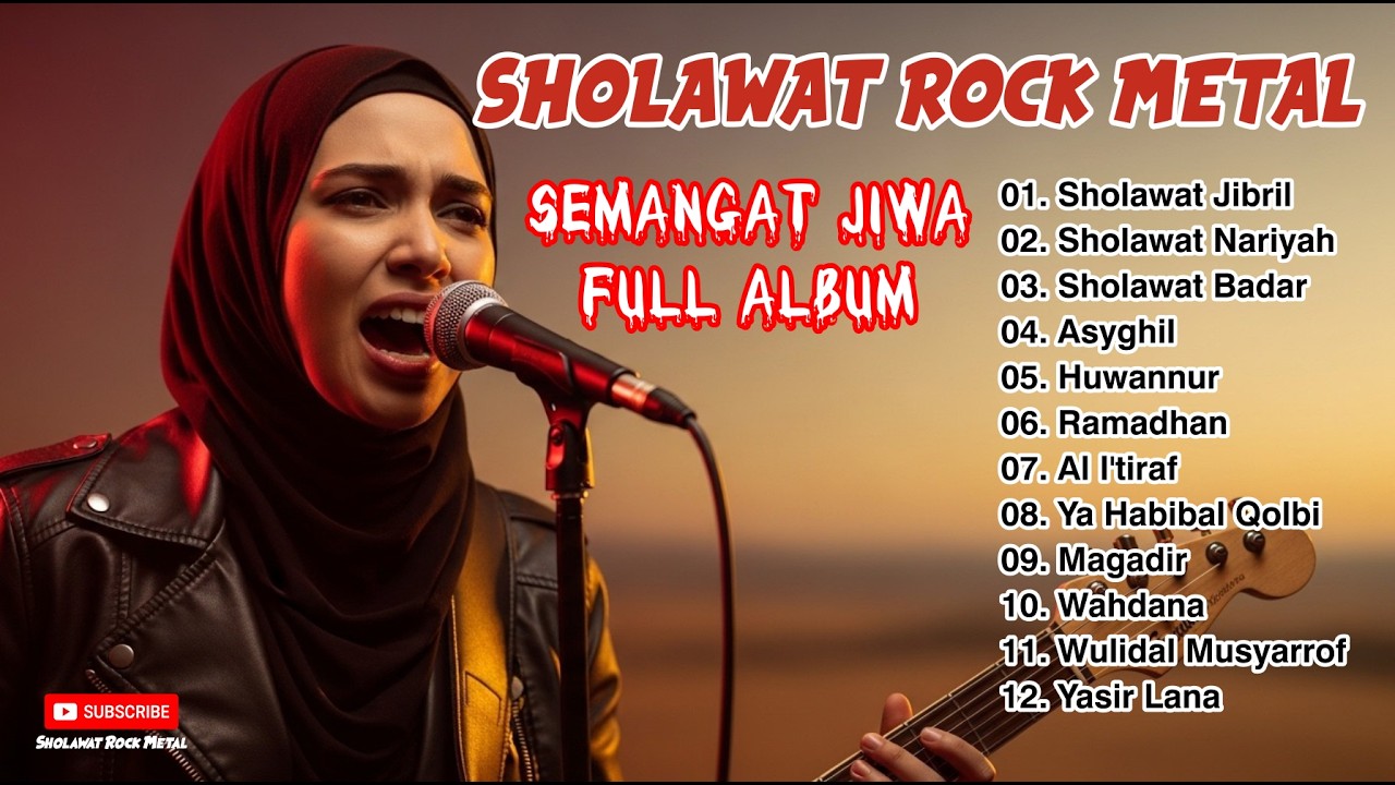 VIRAL!! Sholawat Versi Rock Metal | Full Album Sholawat Terbaru 2026 | Semangat Jiwa