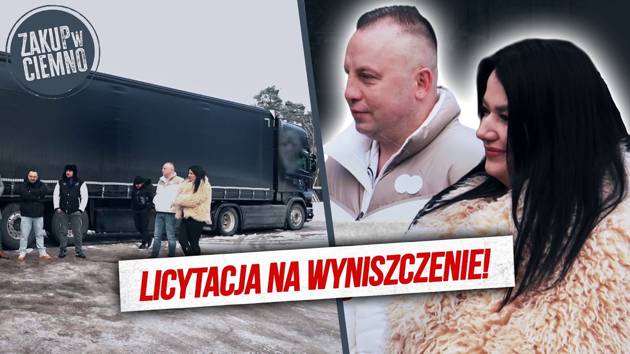 Licytują zawartość TIR-a ‼️Astronomiczna kwtoa, a kto wygra? | Zakup w ciemno
