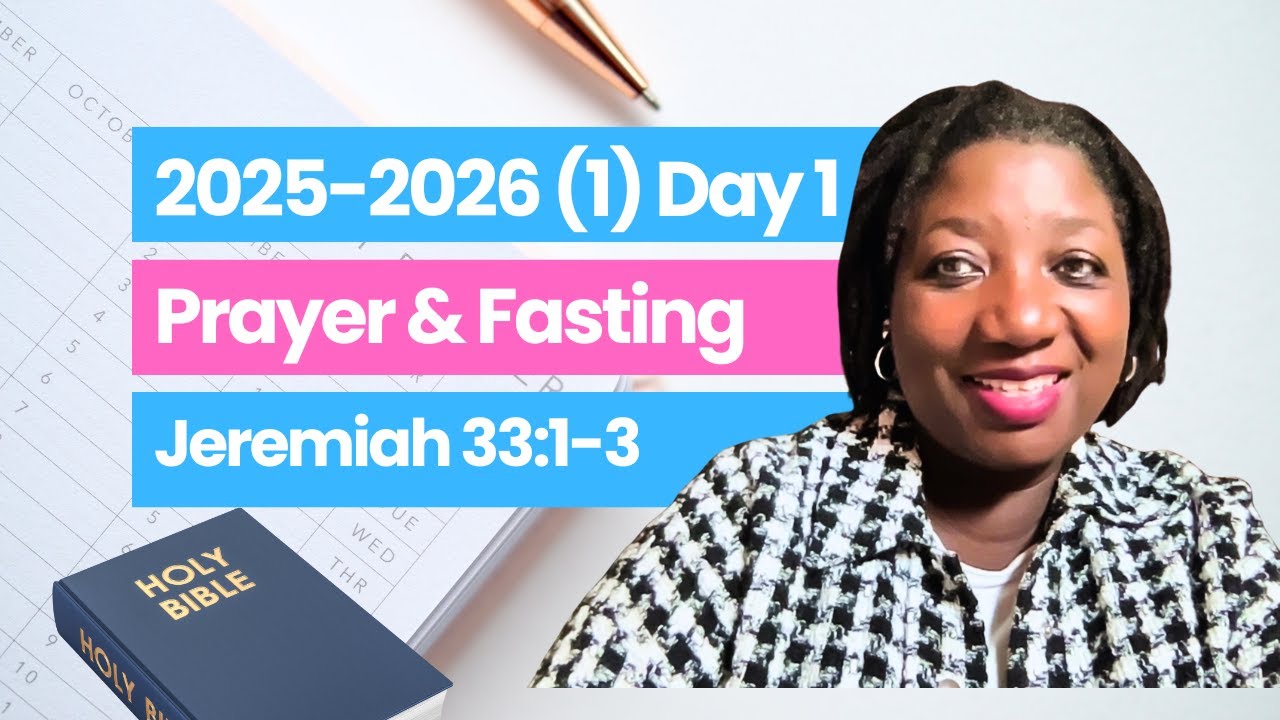 Prayer & fasting to End 2025 and Start 2026 (Separation & Consecration) ❤️ 1 of 1