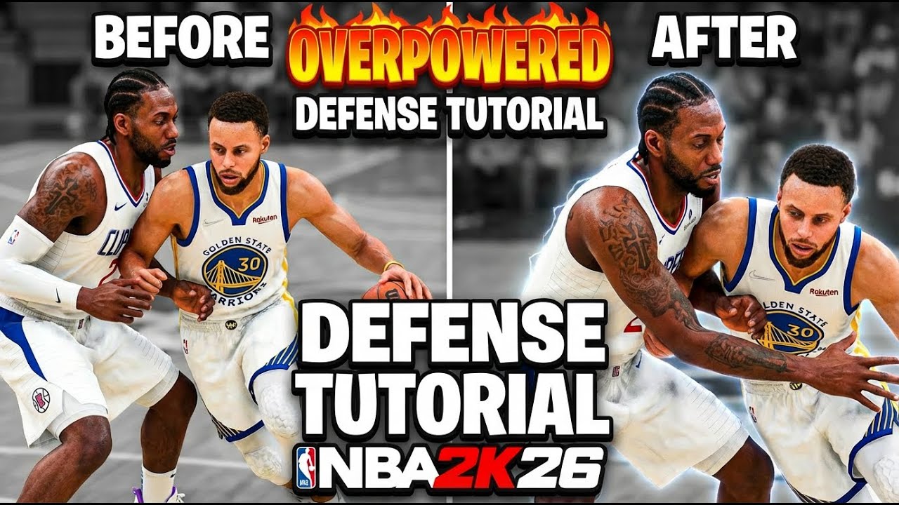 Best Defense Tutorial in NBA 2K26 (Clamp Every Guard)