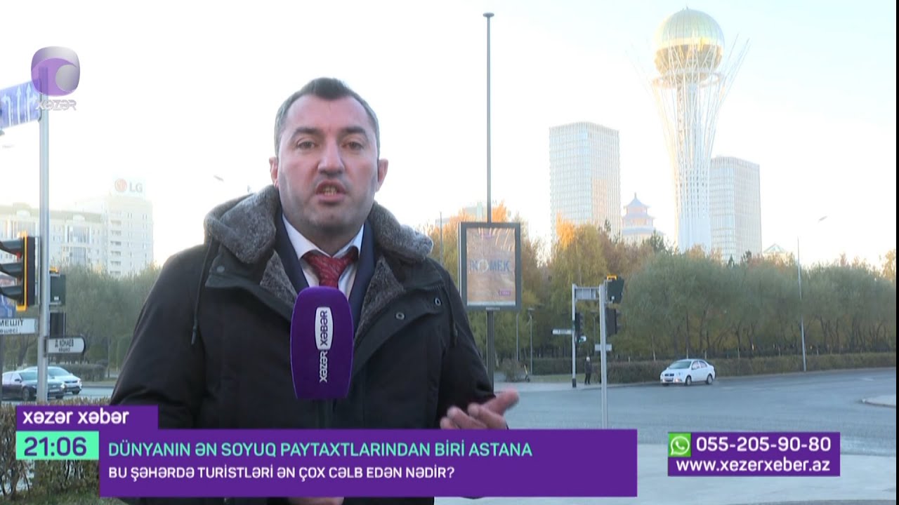 Astana - Dünyanın ən soyuq paytaxtlarından biri