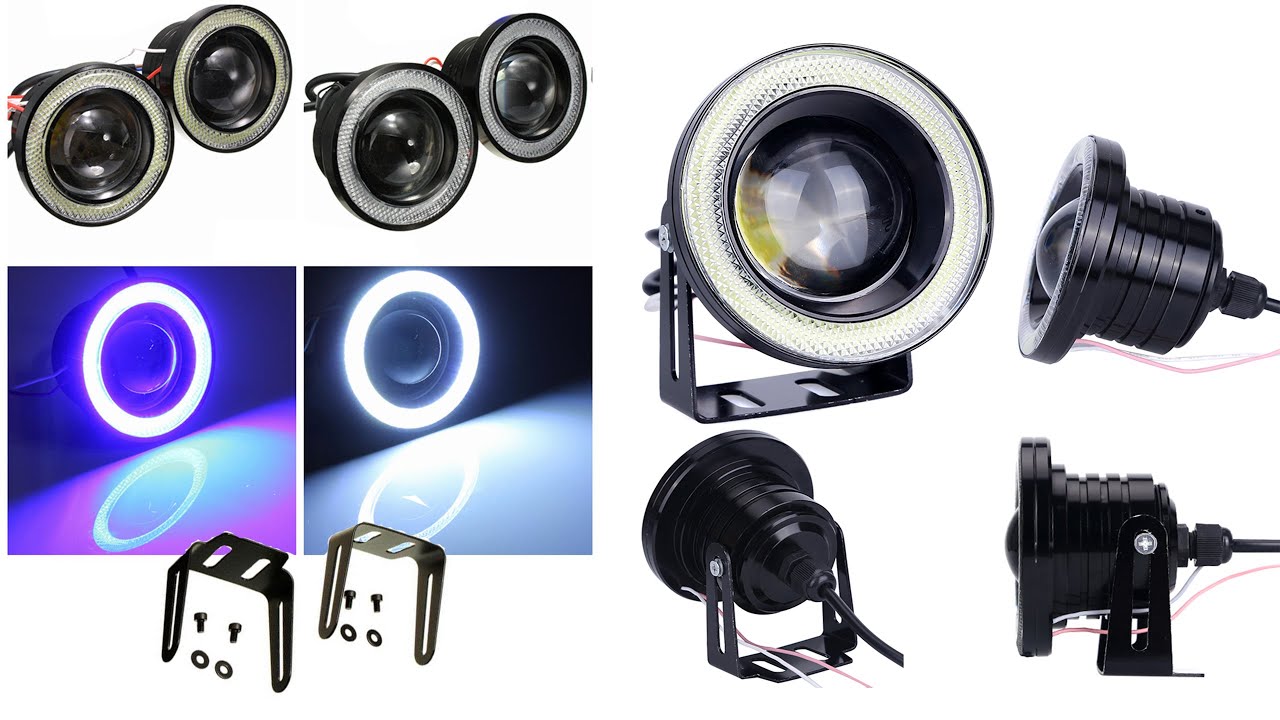 Led Fog Angel Eyes And Led Stript Installation