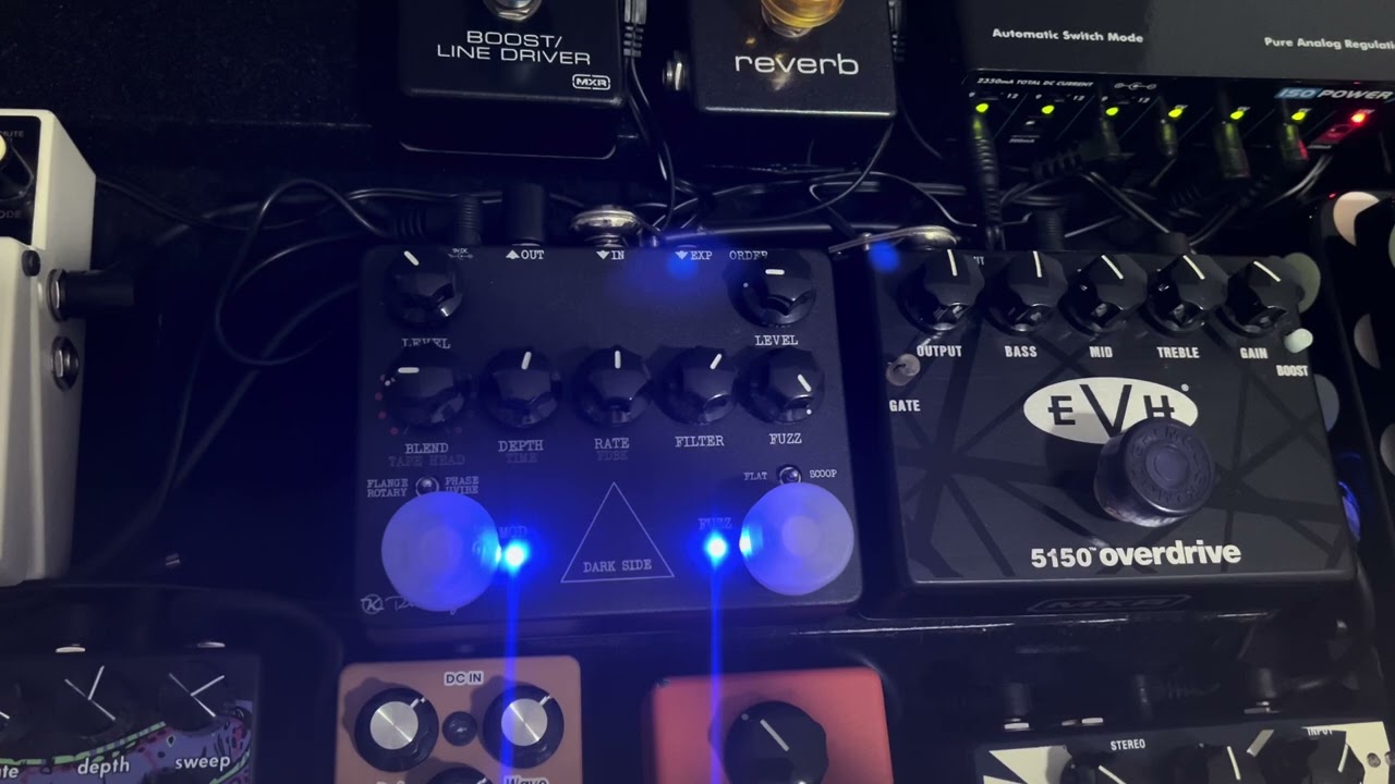 Teste Pedal Keeley Eletronics Dark Side - Time - Pink Floyd Cover