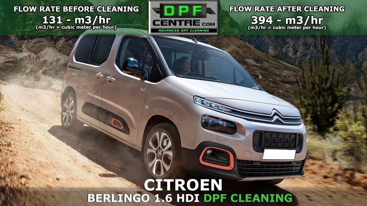 Citroen Berlingo 1.6 HDI DPF Cleaning