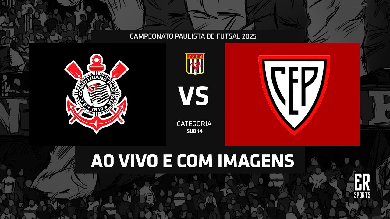 Corinthians x Penha - SUB 14 | 01/11/2025 | AO VIVO | Quartas de Final | Campeonato Paulista | Ouro