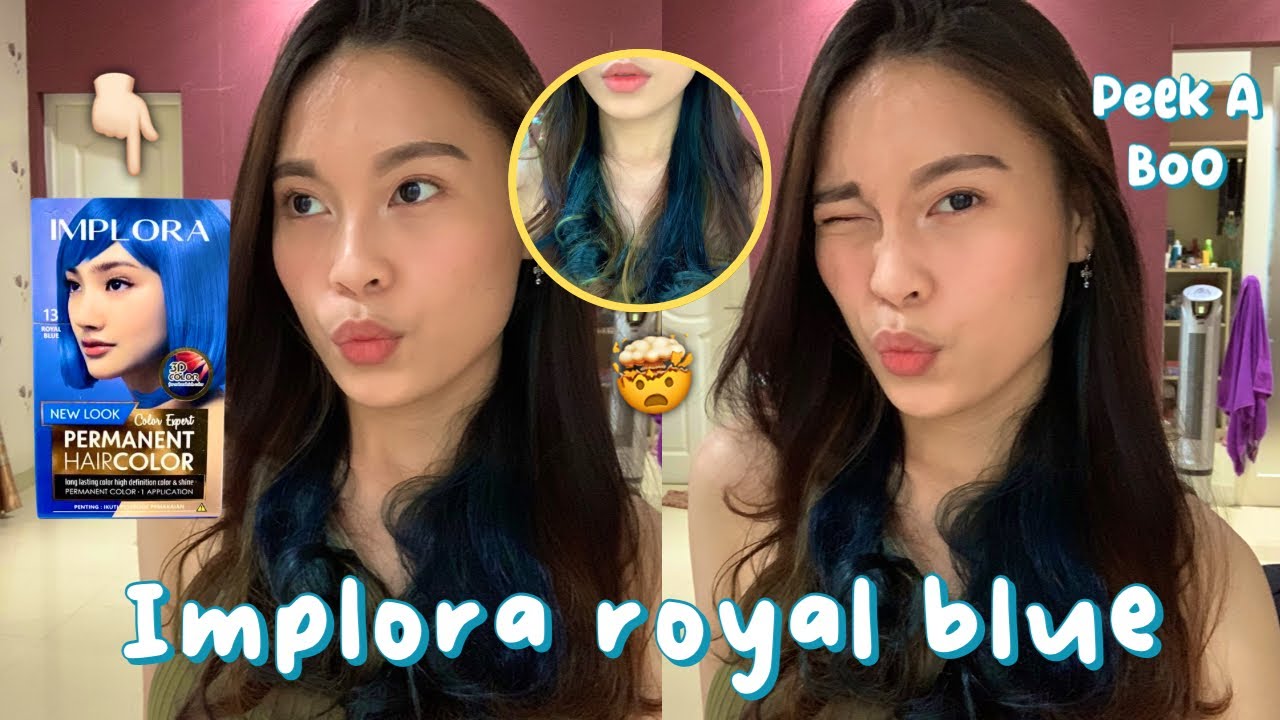 Review Implora Royal Blue | Peek a Boo 💙✨
