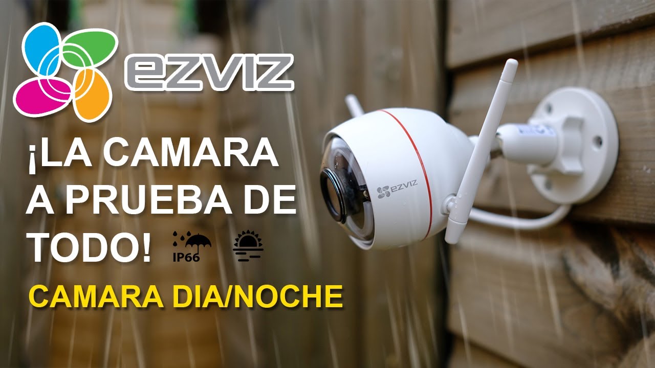 ¡LA CAMARA DE SEGURIDAD CON IP66! Y VISION NOCTURNA! ( Ezviz C3W Review & Configuración)