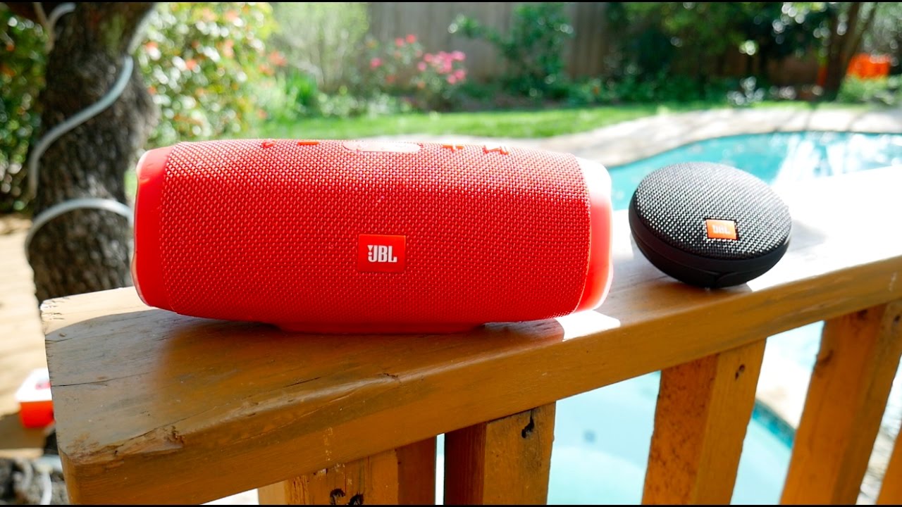 🔊🎶  JBL Waterproof Speakers - Charge 3 & Clip 2 review
