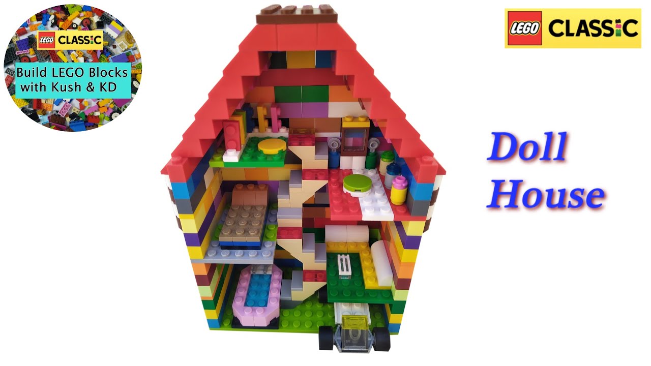 LEGO Doll House with LEGO Classic 11005 ||MOC|| Building Instructions Ideas
