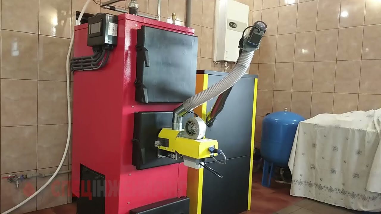 Встановлення пелетного пальника KVIT Lyuta 27 в котел Altep