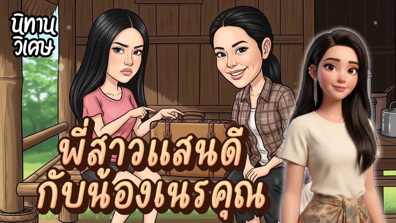 พี่สาวแสนดีกับน้องเนรคุณ | EP.57 นิทานวิเศษ #นิทานพื้นบ้าน #นิทานก่อนนอน #นิทานสอนใจ