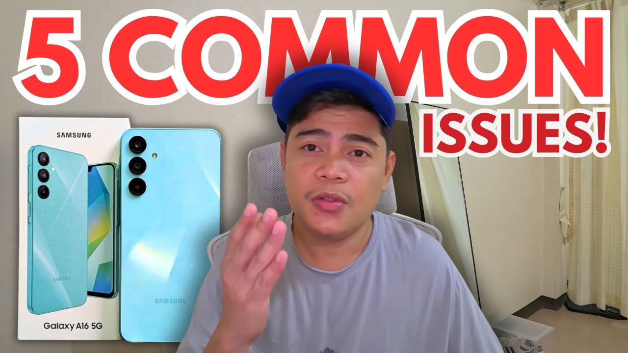 Samsung Galaxy A16 5G | some common issues that i see in this phone...🇵🇭