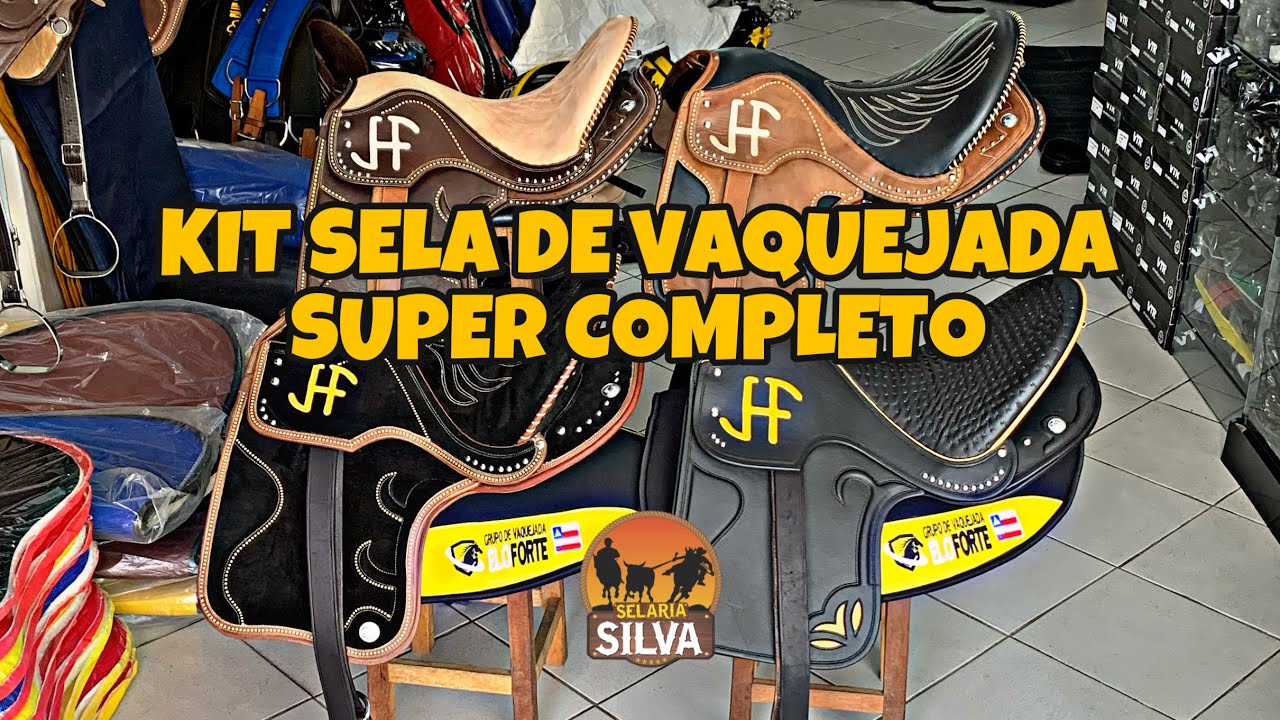 Kit Selas Vaquejada super completo..