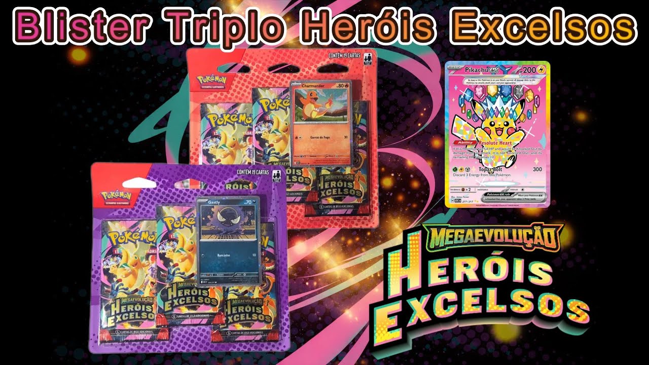 Heróis Excelsos chegou! Os Blisters Triplos de Heróis Excelsos Valem a Pena ?