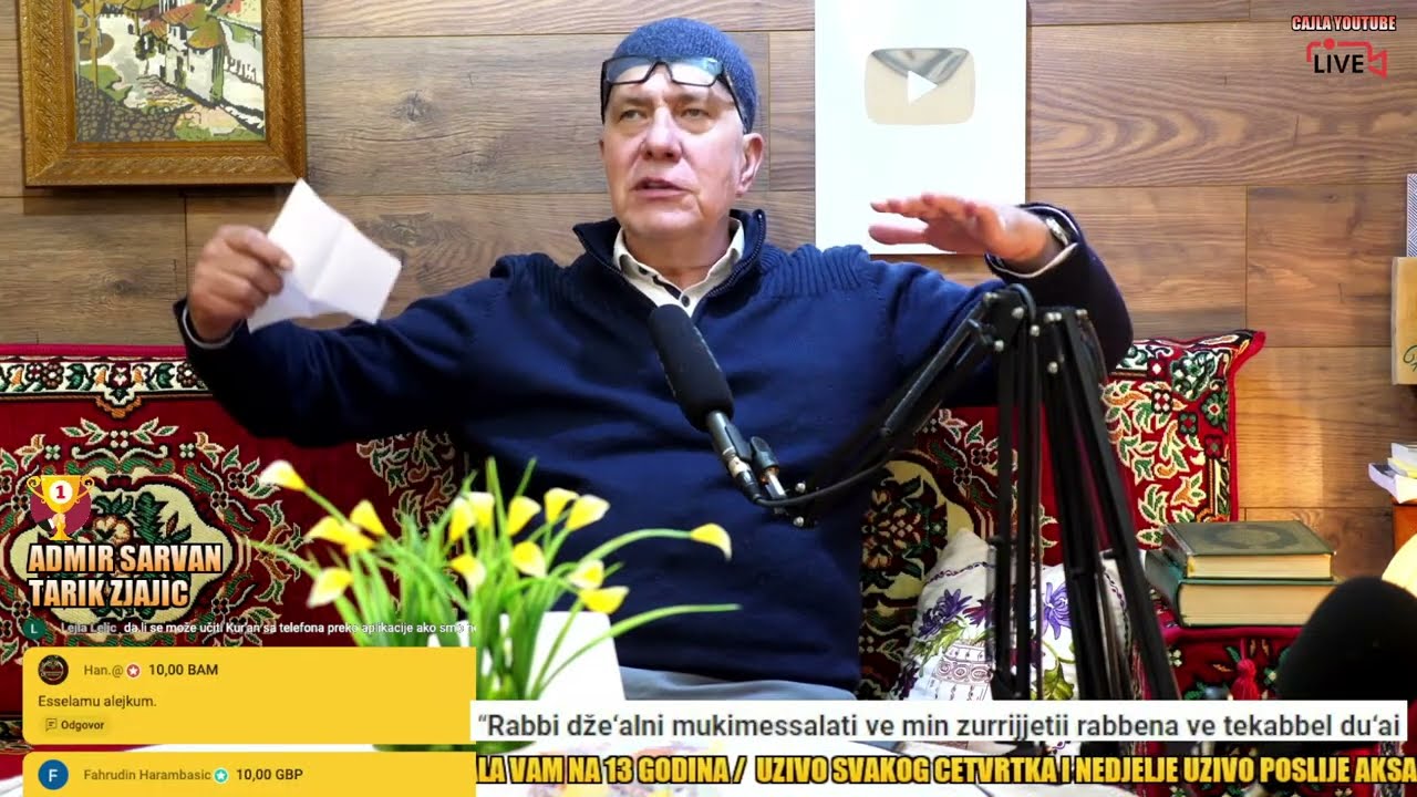 468 - HADIS - HFZ. HUSEJN ČAJLAKOVIĆ, UŽIVO 2025 - PITANJA I ODGOVORI