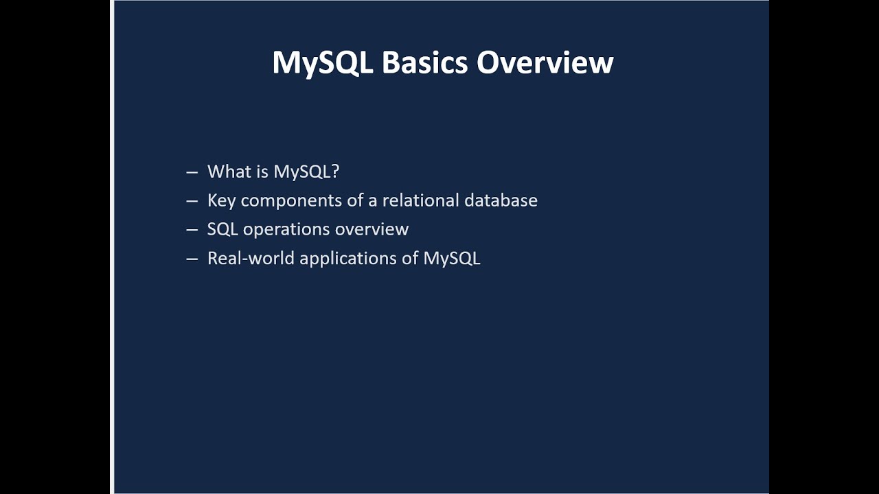 MySQL Basics | Create Database, Tables, Insert, Select, Update