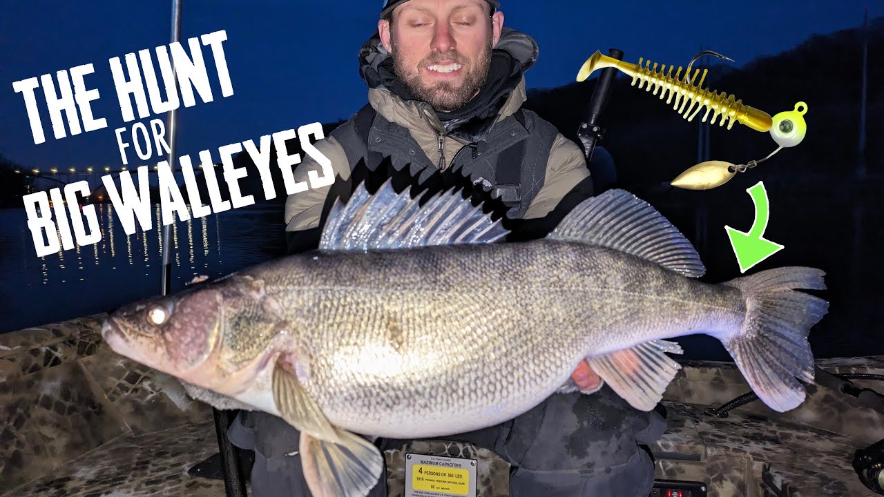 The SECRET to Catching BIG Spring Walleyes in Rivers!