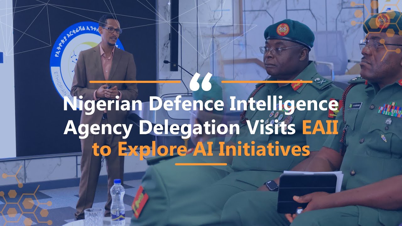 Nigerian Defence Intelligence Agency Delegation Visits EAII to Explore AI Initiatives