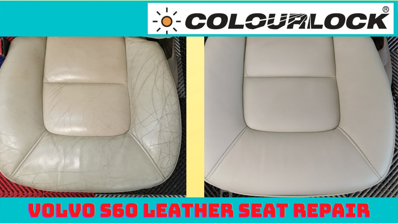 Восстановление кожаных сидений Volvo S60 / COLOURLOCK / OCD DETAILING