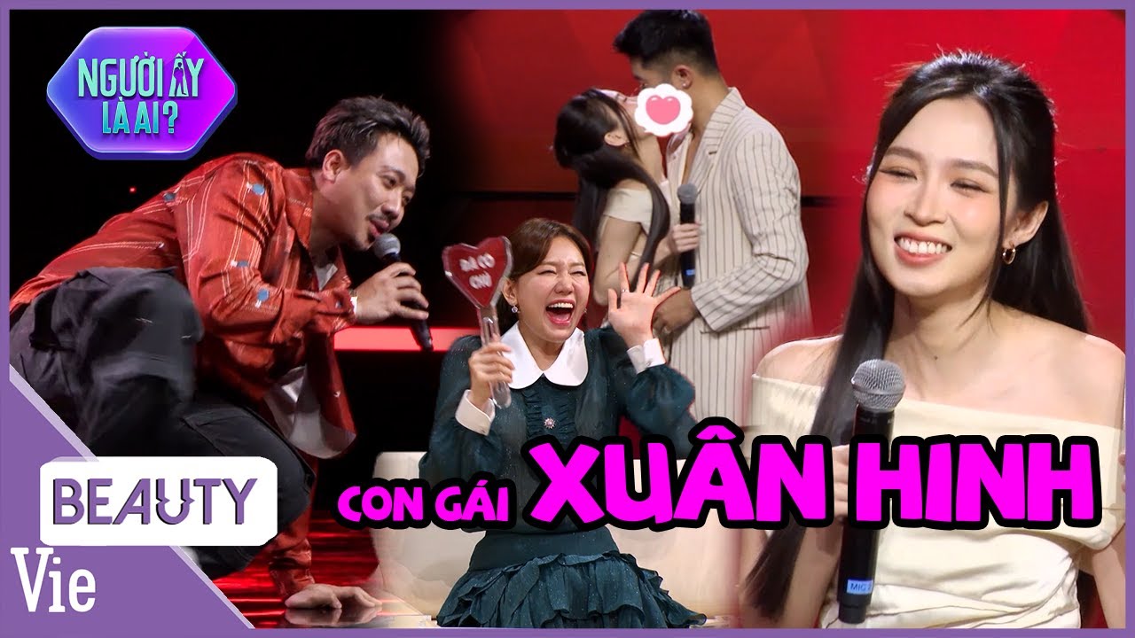 Trấn Thành bất ngờ ngã khuỵu lần đầu gặp con gái Xuân Hinh và nụ hôn ngọt ngào tại Người Ấy Là Ai
