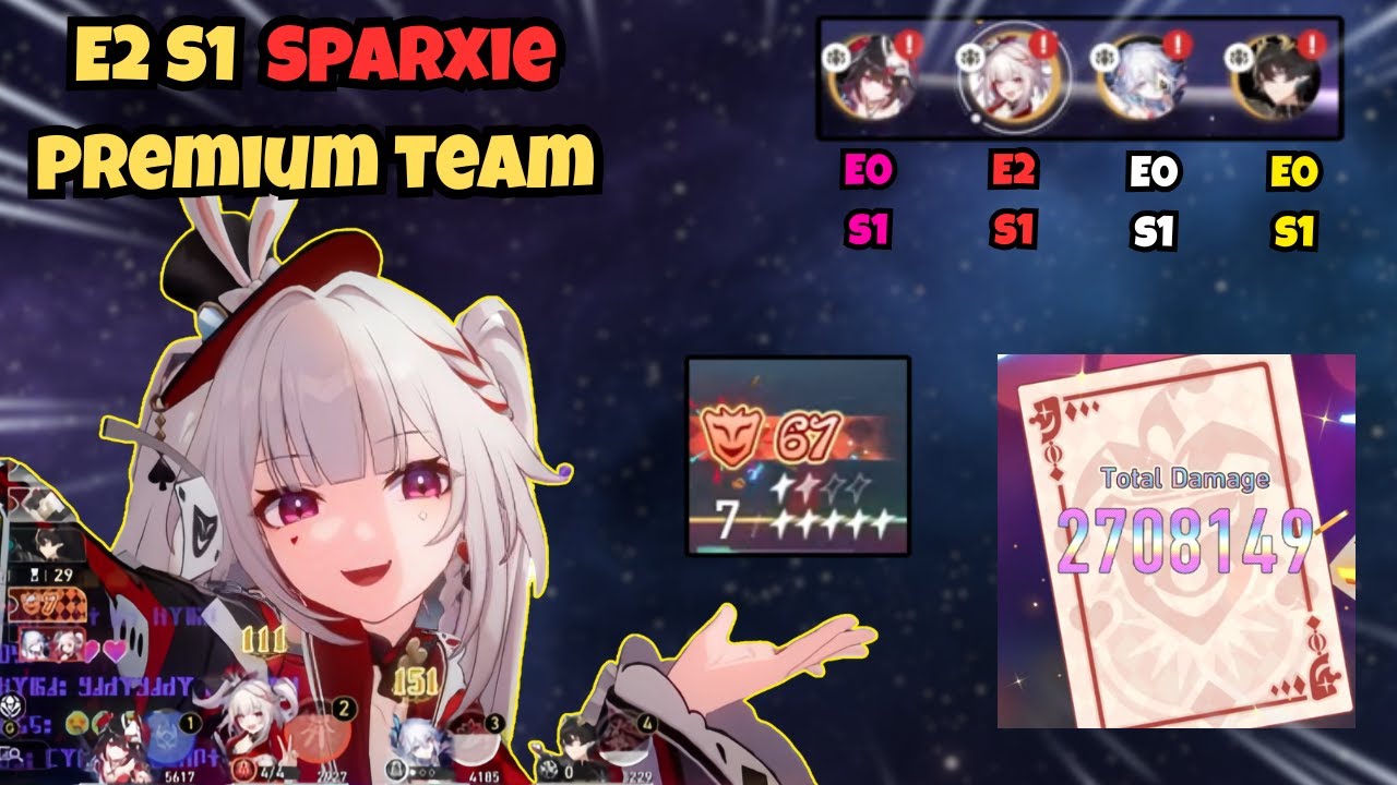 E2 S1 Sparxie Premium VS MoC 4.0 (Honkai Star Rail 4.0 MoC)