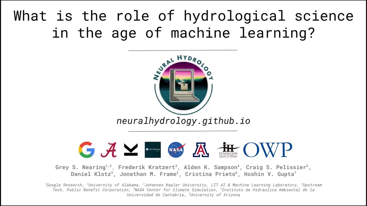What is the role of hydrological science in the age of machine learning?