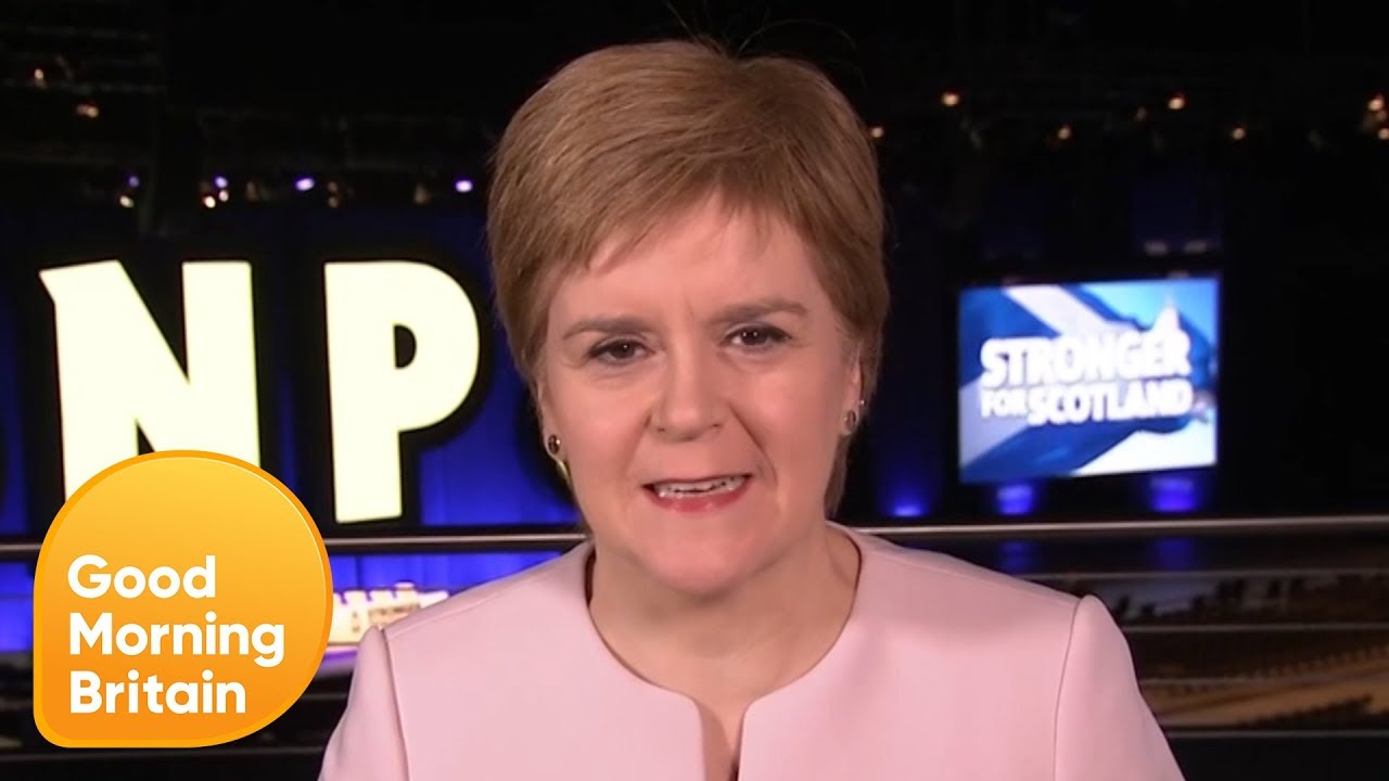Nicola Sturgeon to Request Another Scottish Independence 'Within Weeks' | Good Morning Britain