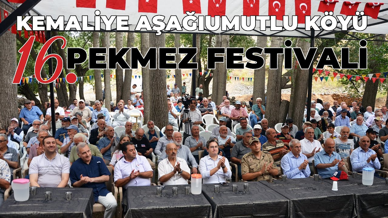 Kemaliye Aşağıumutlu Köyü 16. Pekmez Festivali