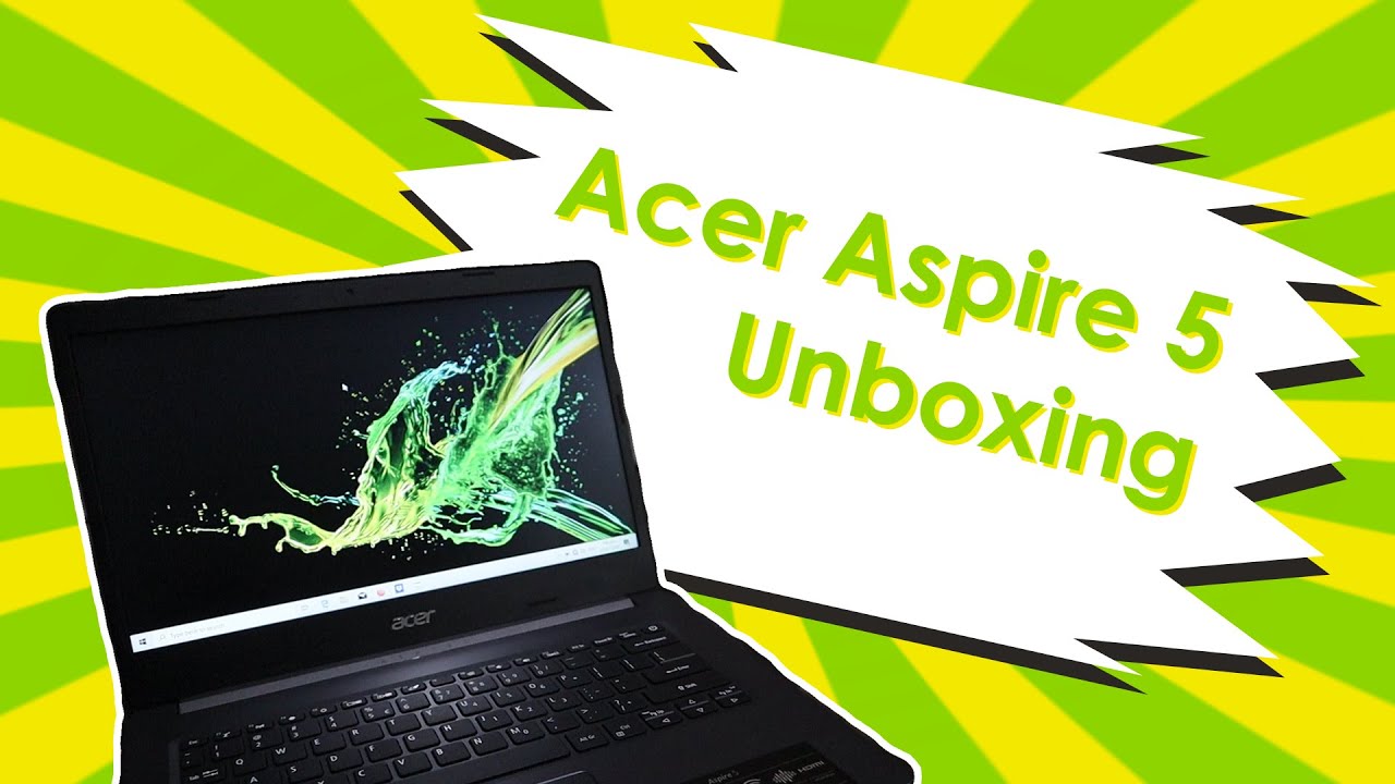 Unboxing: Acer Aspire 5 i3 10th Gen Dual Core Laptop