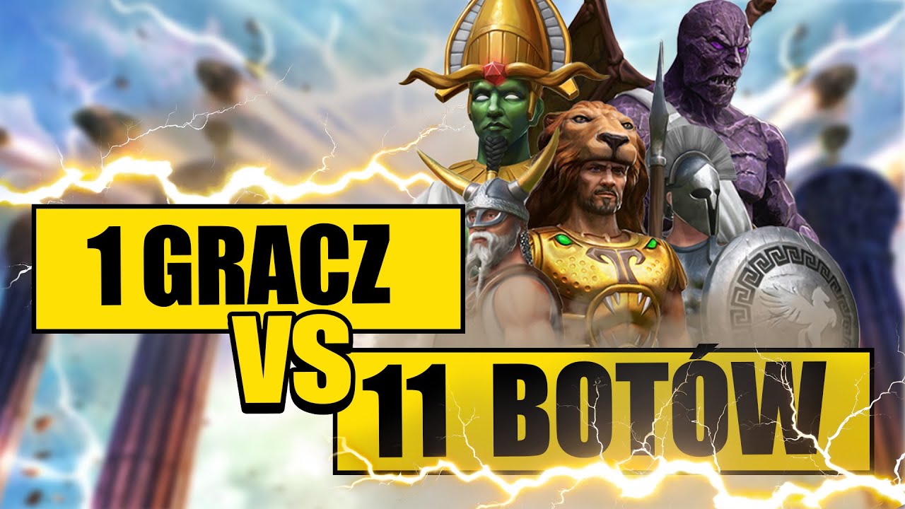 Czy pokonam 11 BOTÓW w grze Age of Mythology: Retold