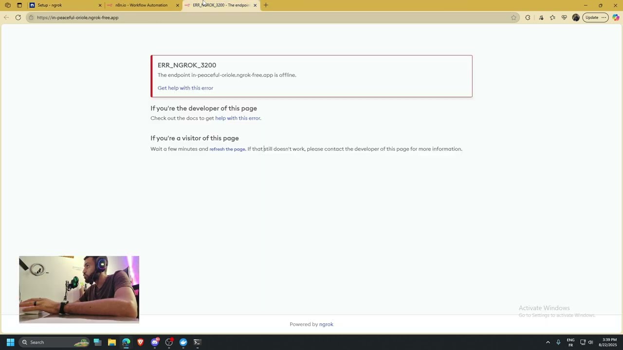 كيفية استخدام n8n على جهازك مع رابط عام عبر Ngrok | How to Use n8n Locally with Ngrok Public URL