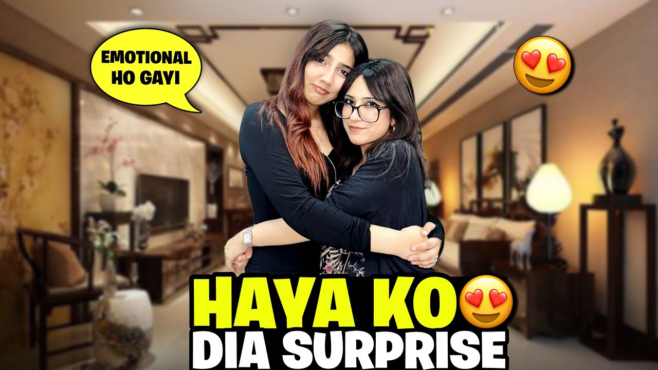 Haya ko dia acahanak surprise | Emotional hogay | Zainab Faisal | Sistrology