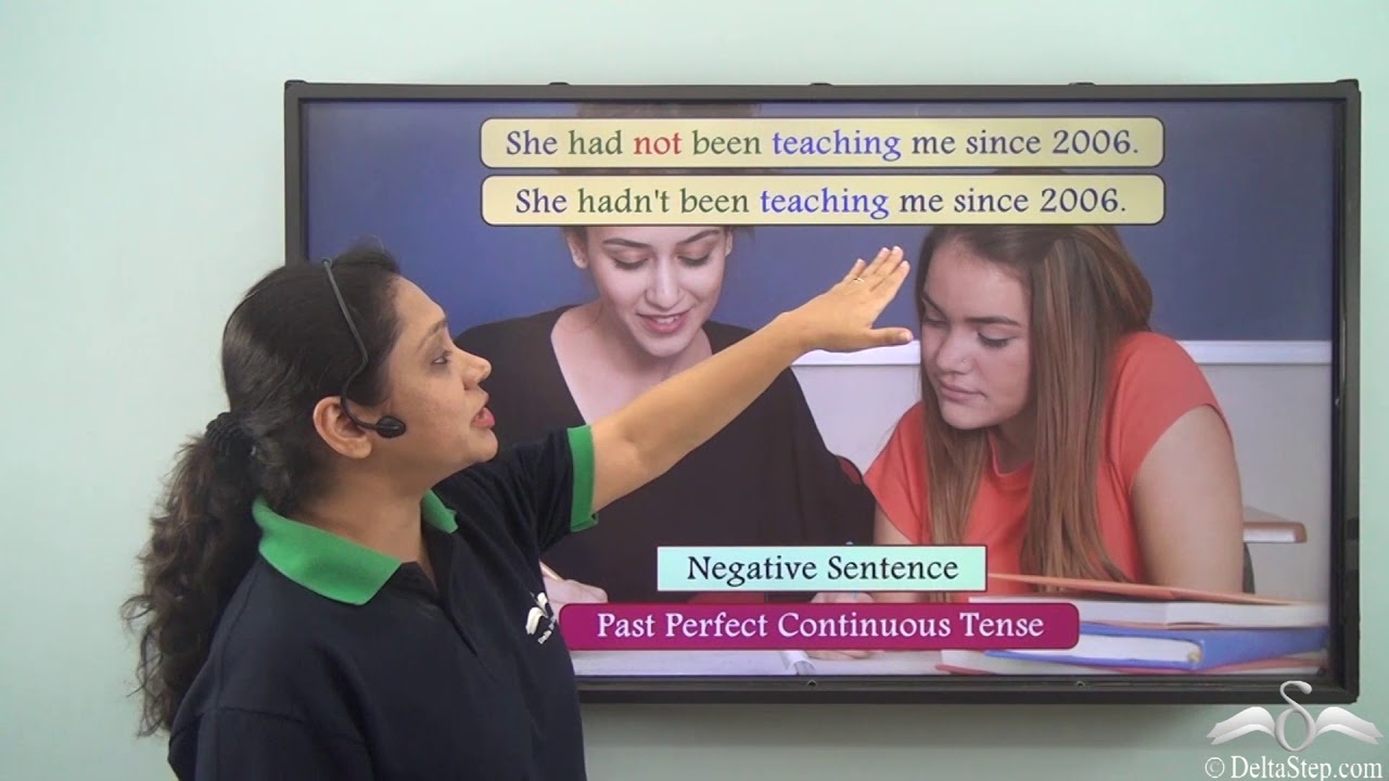 Perfect Continuous Tenses   Negative sentences