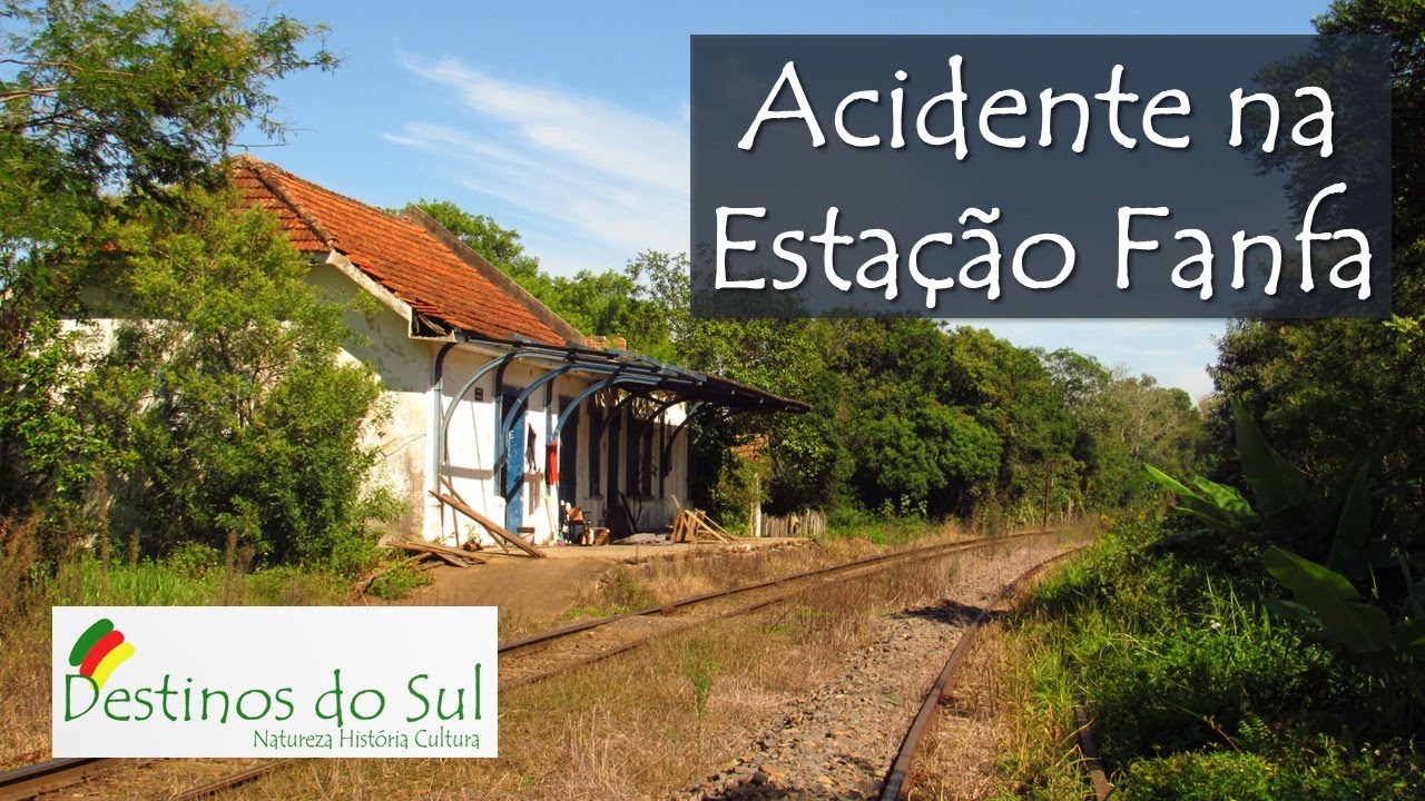 O trágico ACIDENTE na ESTAÇÃO FANFA e o trem FANTASMA