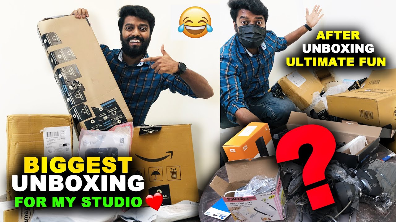 MASSIVE TECH UNBOXING !! வாருங்கள் பெட்டிகளை திறந்து பார்க்கலாம் | DAN JR VLOGS