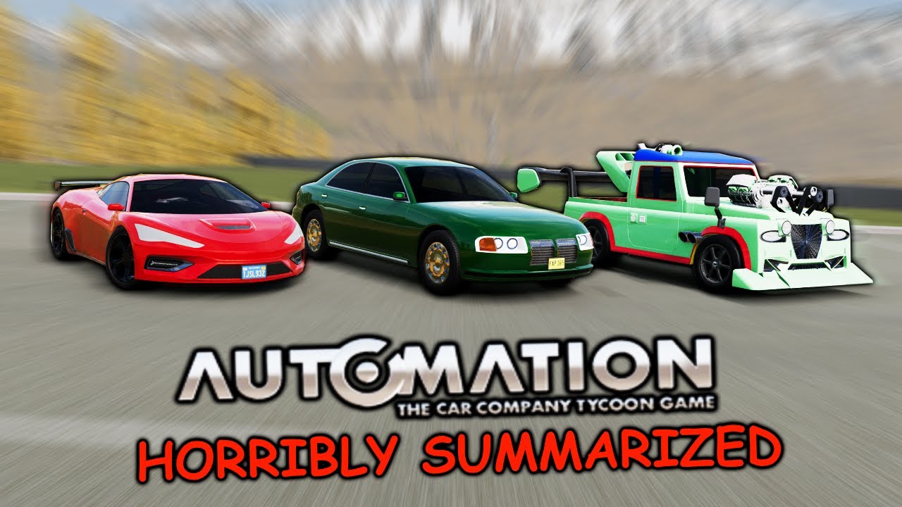 Automatisierung Das Auto-Tycoon-Spiel: SCHRECKLICH zusammengefasst