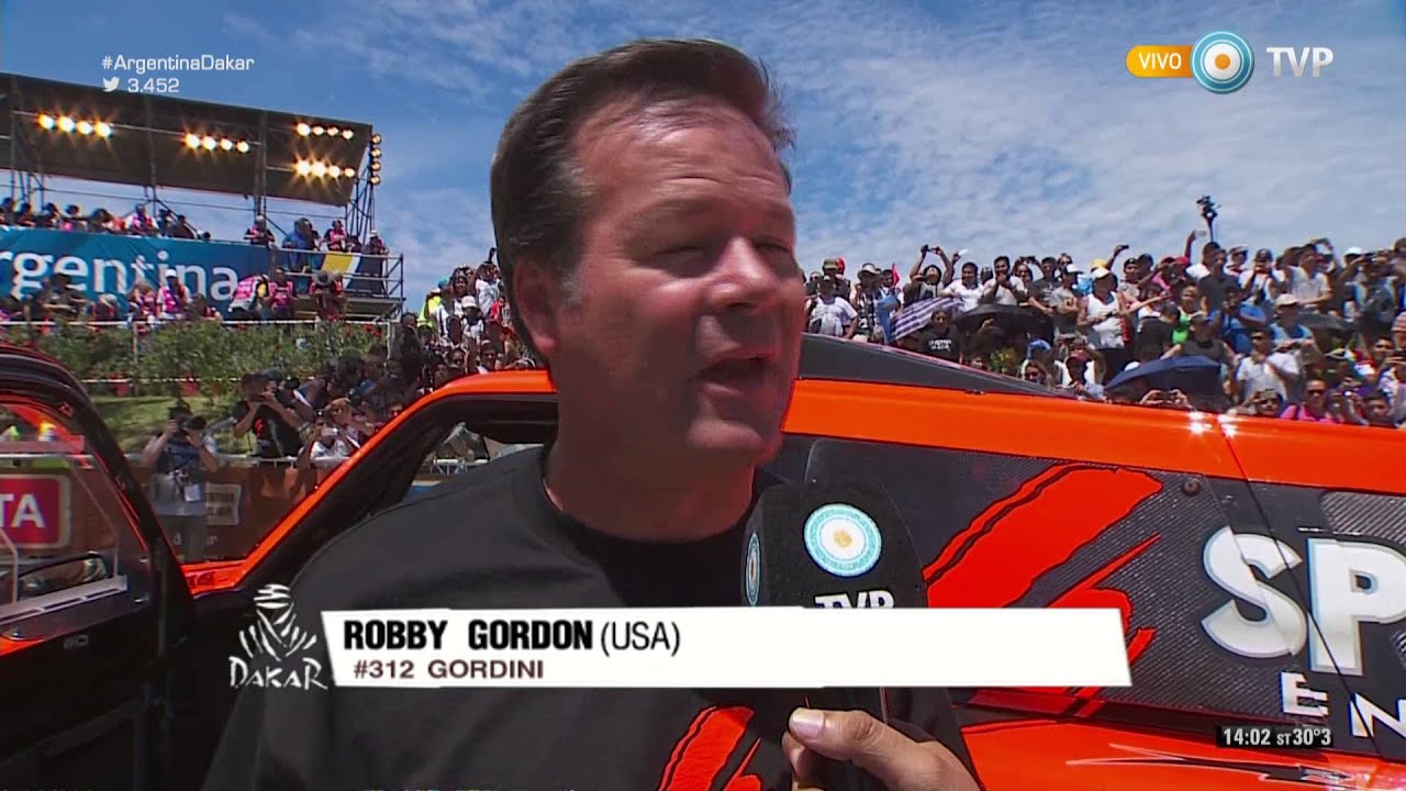 Rally Dakar 2016 - Largada desde Tecnópolis - Robby Gordon