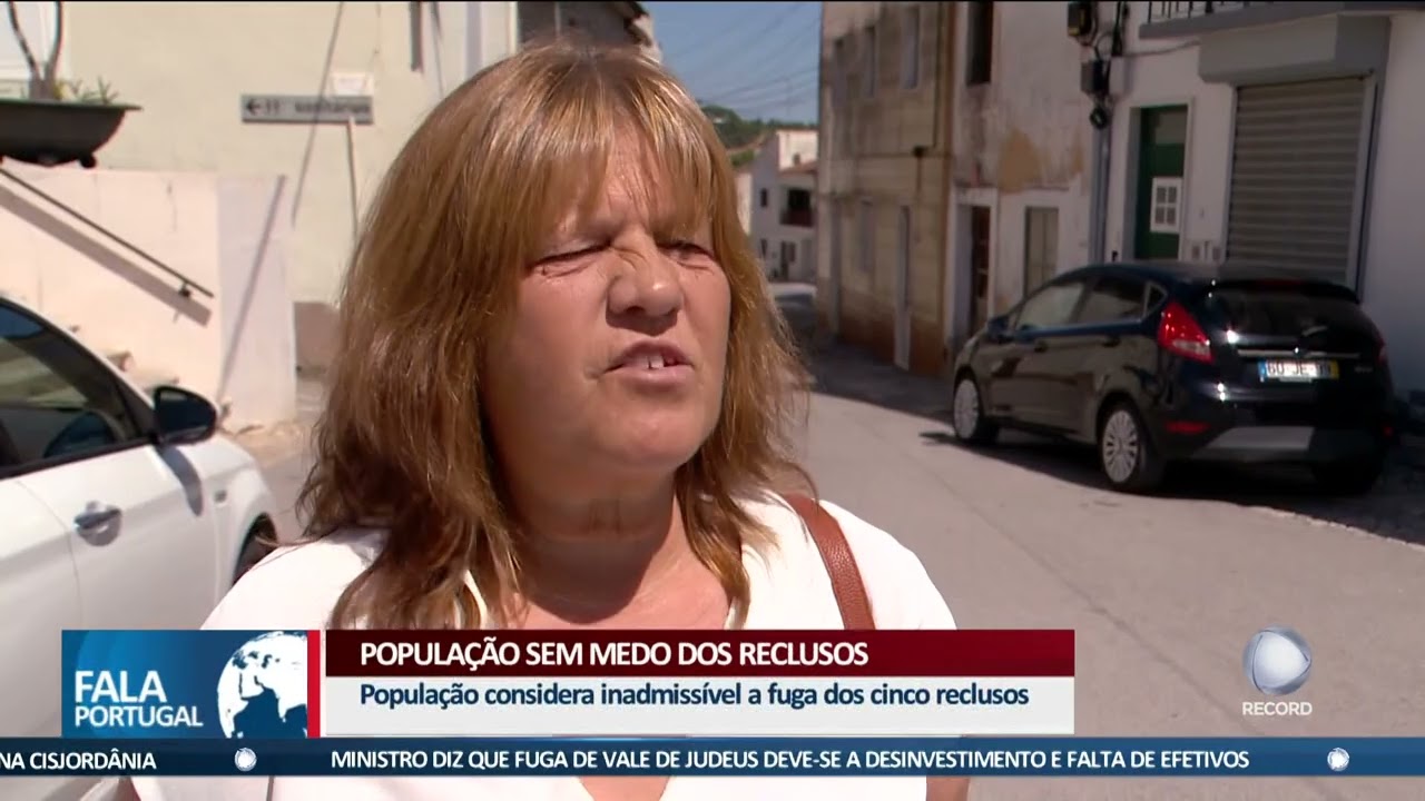 População sem medo dos reclusos de Vale dos Judeus