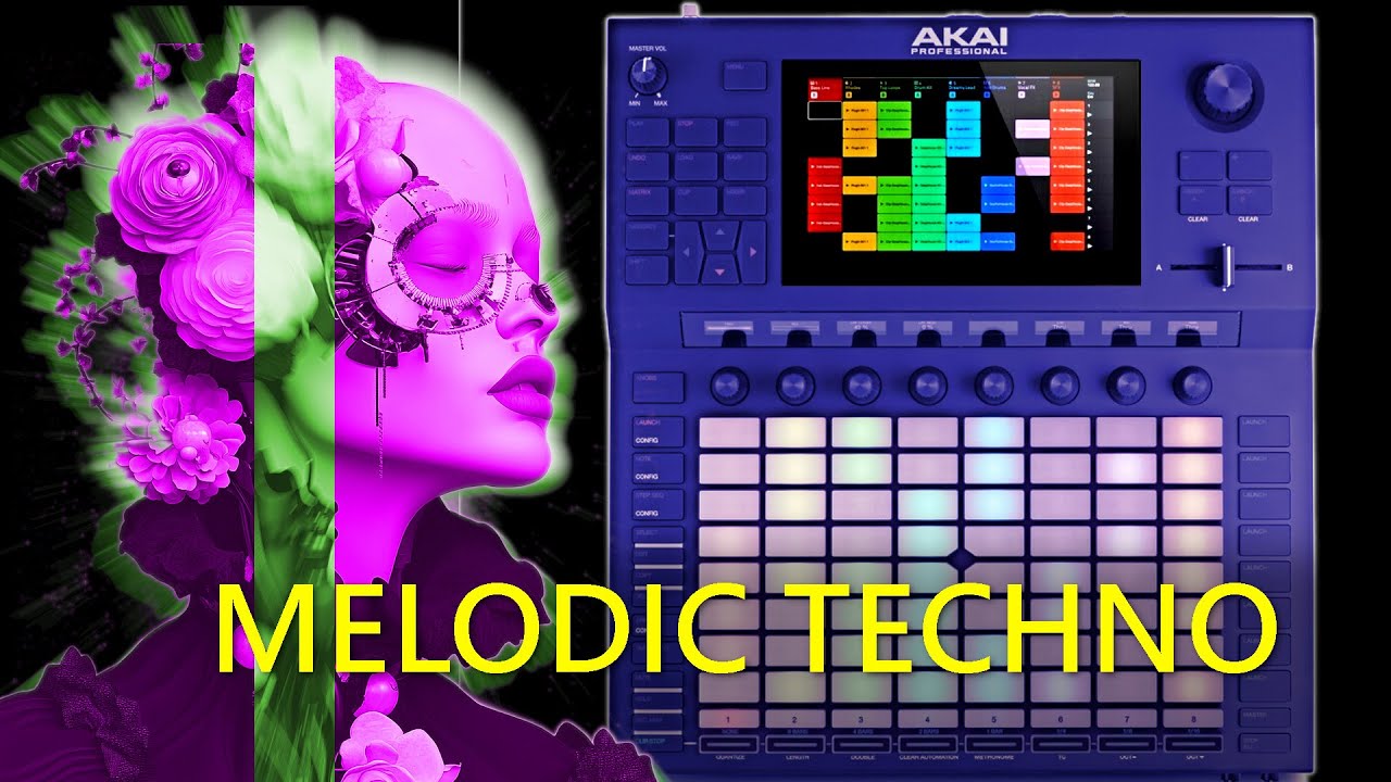 Composing and Performing Melodic Techno on the Akai Force | DAWless Workflow Tutorial (2024)