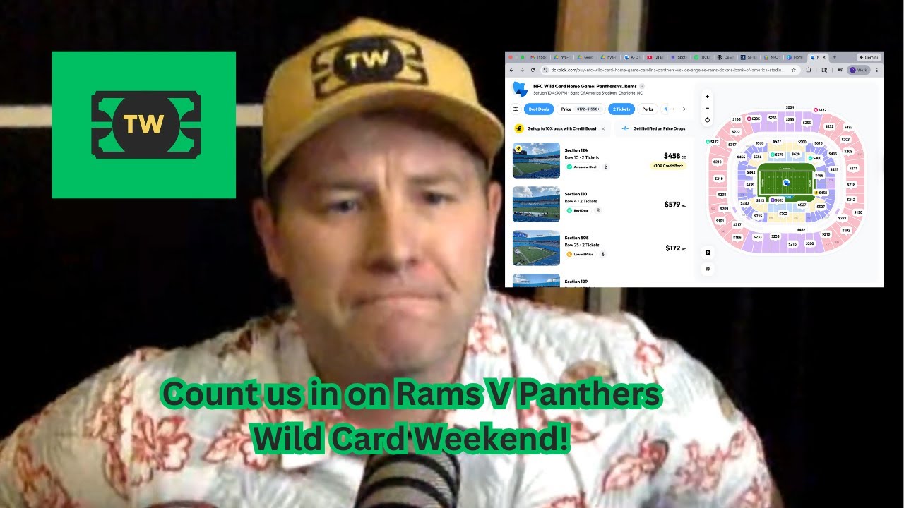 ALL IN ON @NFL WILD CARD @Los Angeles Rams v.s. @Carolina Panthers !!!
