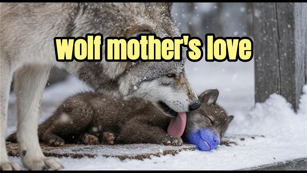 A Wolf Mother Did Something Unbelievable at My Cabin Door... | Emotional Wildlife Rescue Story