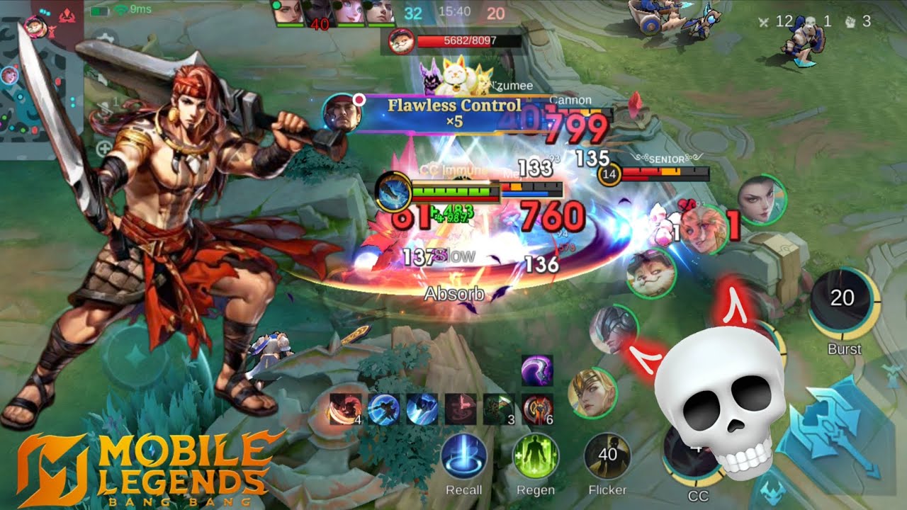 Lapu lapu Flawless control 5x super insane match 🔥☠️