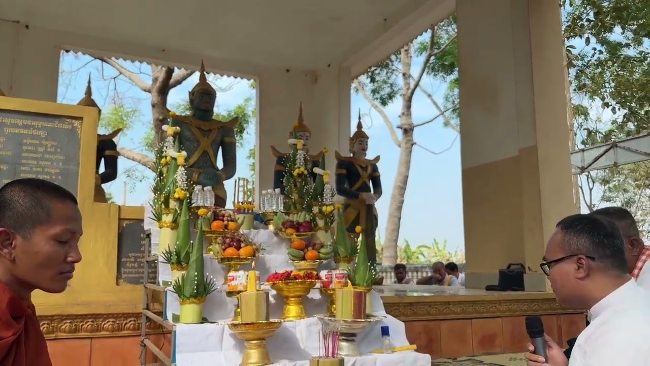 សកម្មភាពឆ្លងដងទង់សាសនា​ សូមជ្រះថ្លា​ អនុមោទនា​🙏🌷🙏