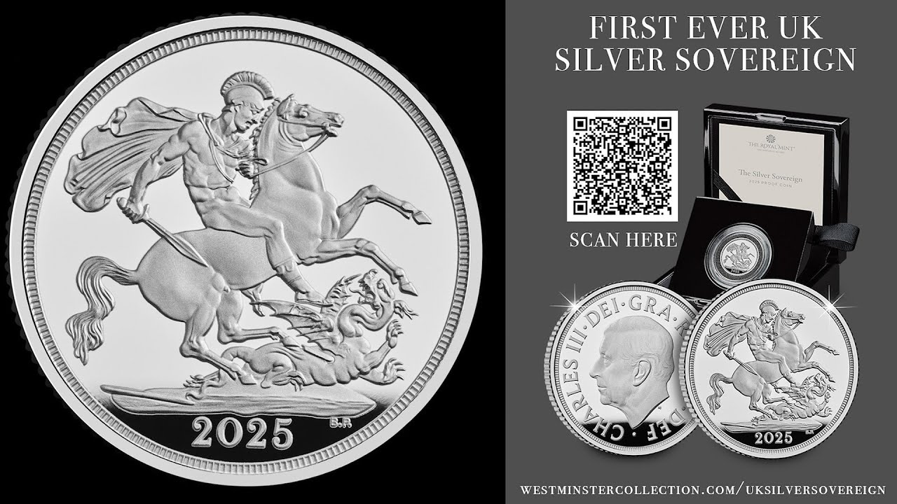 The UK&rsquo;s FIRST-EVER Silver Sovereign