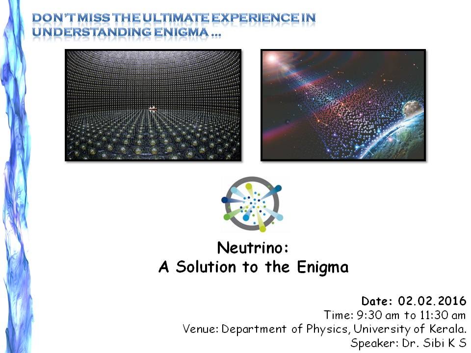 A Solution to enigma_Neutrino