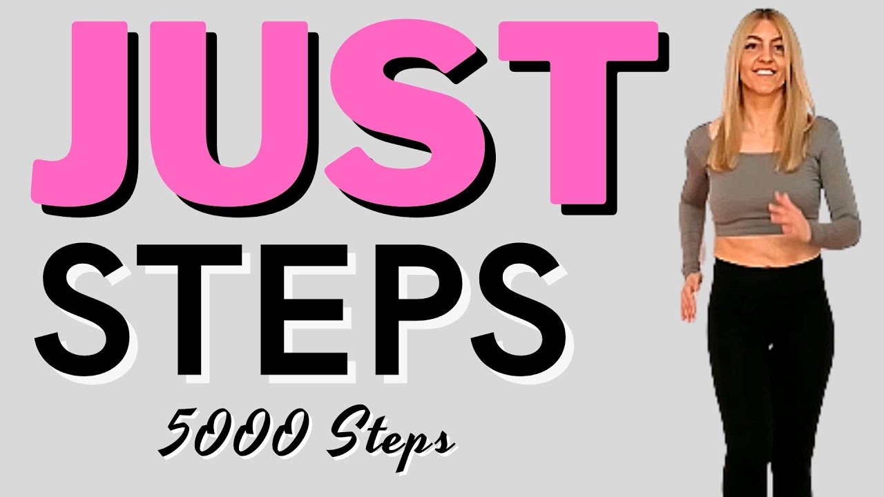 🔥ONLY STEPS WORKOUT for LAZY DAYS🔥5000 STEPS WORKOUT🔥CALORIE BURN FOR LAZY DAYS🔥REGULAR+SIDE STEPS🔥