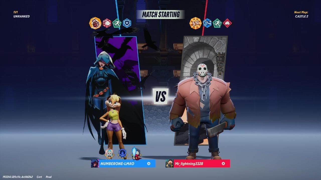 [1 VS 1] Lola Bunny VS Jason - MultiVersus